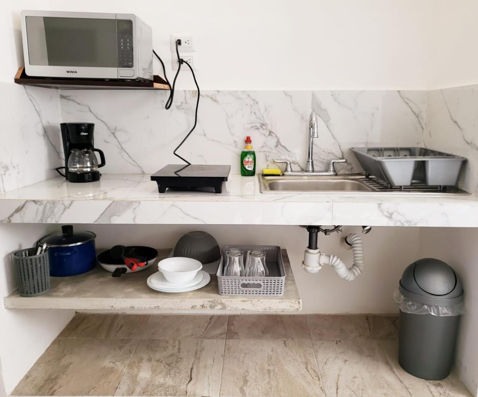 Casa Aura - Center Studio With Kitchen Isla Mujeres Esterno foto